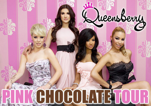 Queensberry haben grade ihre Pink Chocolate Tour gestartet